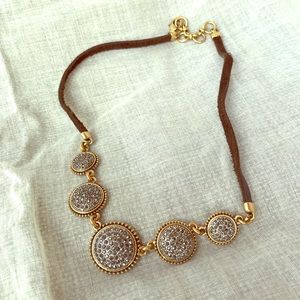 Lucky Brand leather double sided ne…